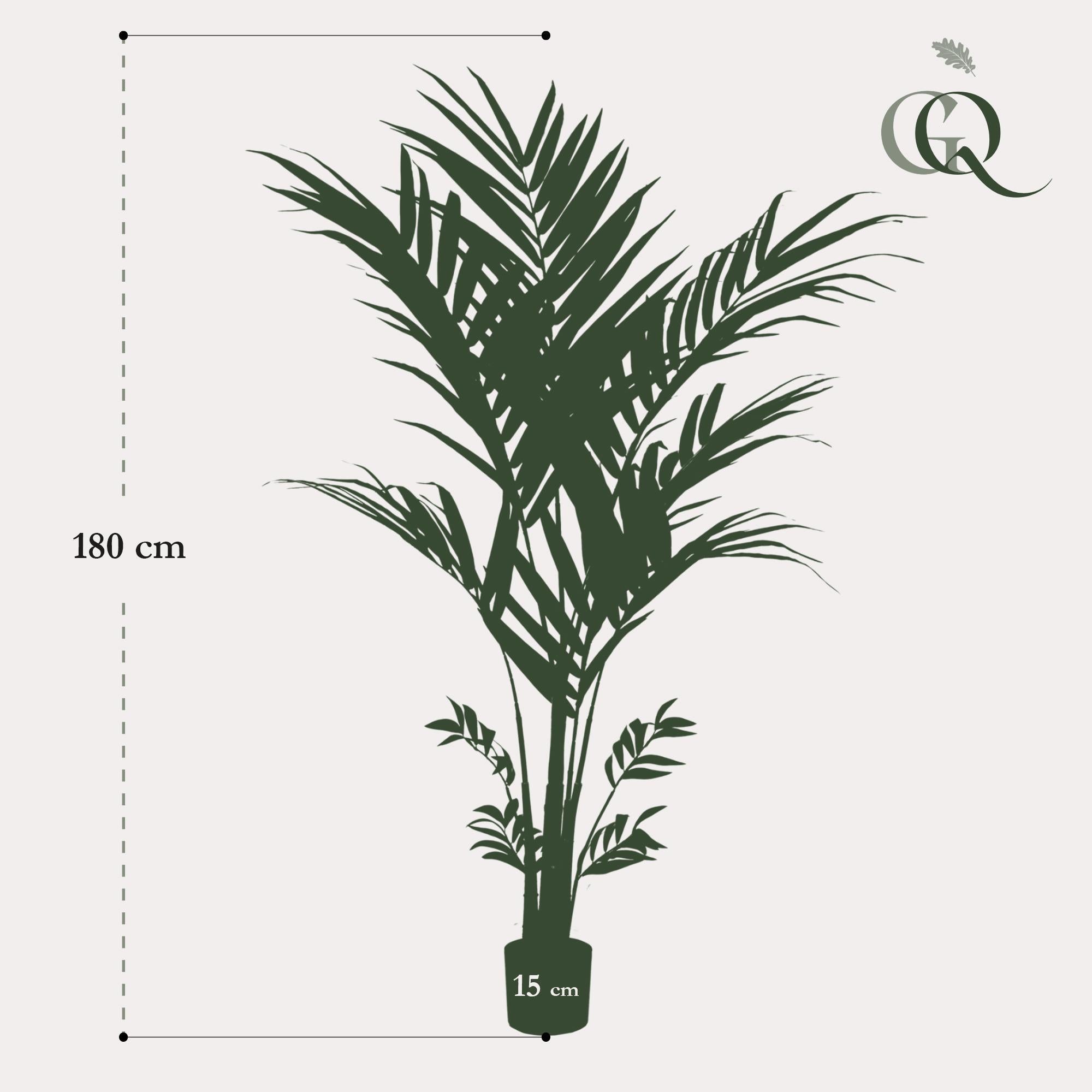 Künstliche Kentia Palme Größen